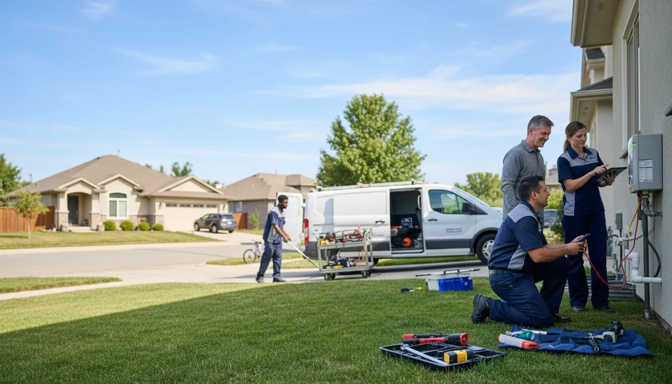 Tankless water heater service in Shacklefords, VA